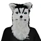 Halloween Plush Wolf Head Mask